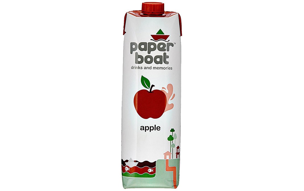 Paper Boat Apple    Tetra Pack  1 litre